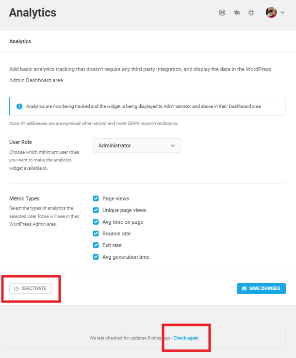 Refresh WPMU DEV Analytics data on cloned site