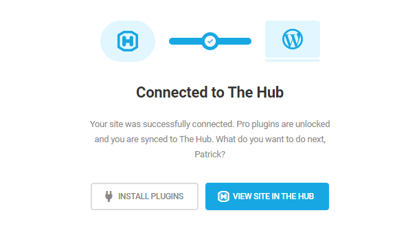 Logged into the WPMU DEV Dashboard plugin