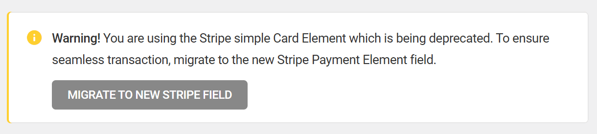 Migrate to the new Stripe OCS