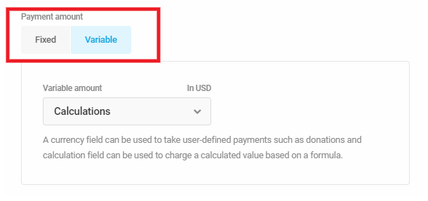 Set payment amount in Forminator Stripe field