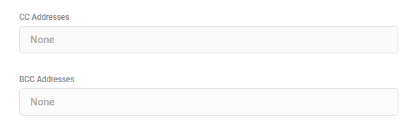 Optionally add CC and BCC addresses in Forminator poll email notification