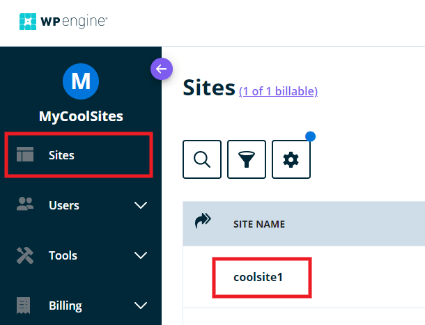Accessing FTP accounts at WP Engine