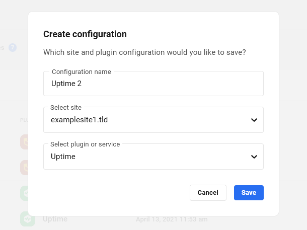 Create a custom config in the Hub
