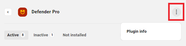 View plugin info in the Hub