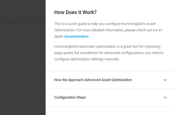 manual mode summary information